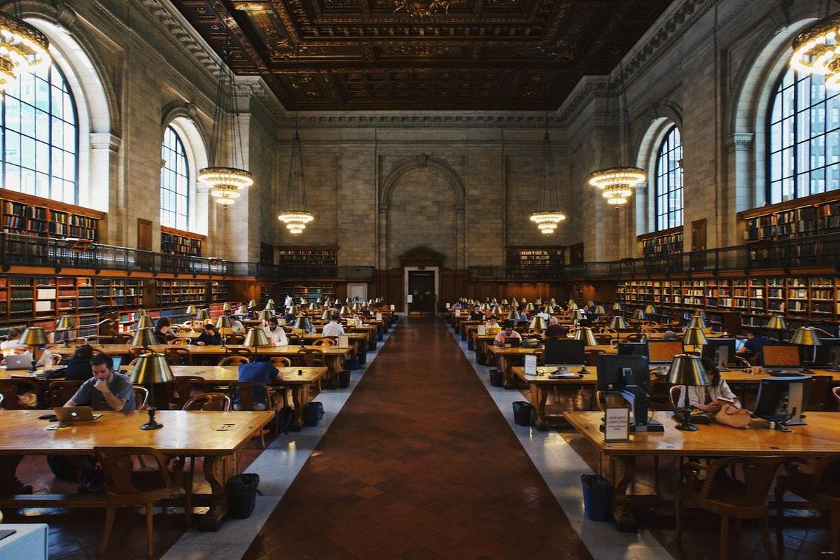 纽约公共图书馆的相关图片